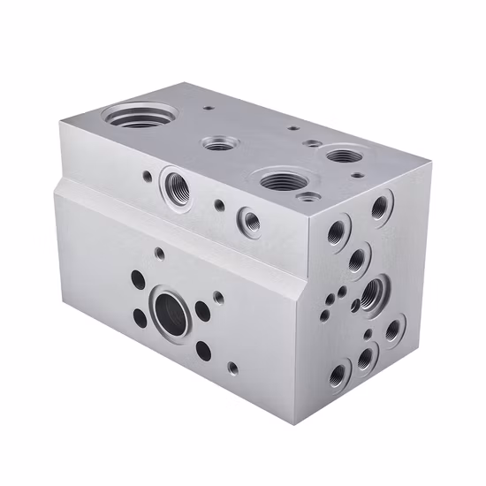 Kundenspezifischer hydraulischer Verteilerventilblock aus Aluminiumstahl
