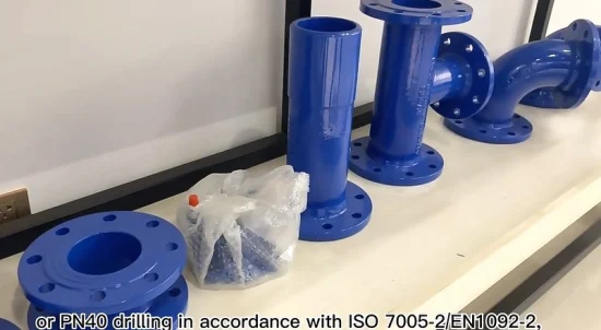 Syi ISO 2531 En 545 En598 Awwa C110 Flanschrohrverschraubungen aus duktilem Eisen für Wasserleitungen